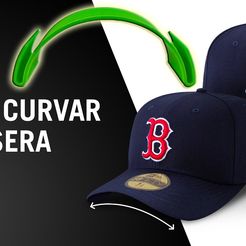 principal.jpg STL file CAP CURVED BAND - Cap curved visor cap curver・Template to download and 3D print