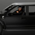3DG-0001.jpg Gangster in hat driving a car and holding gun