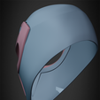 2099SpiderManBack34RightRandom.png Spider Man 2099 faceshell for Cosplay 3D print model
