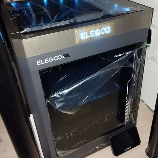 Elegoo Centauri Carbon Lid riser with light