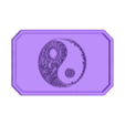 Plateau zen structure.stl zen yin yang decoration tray