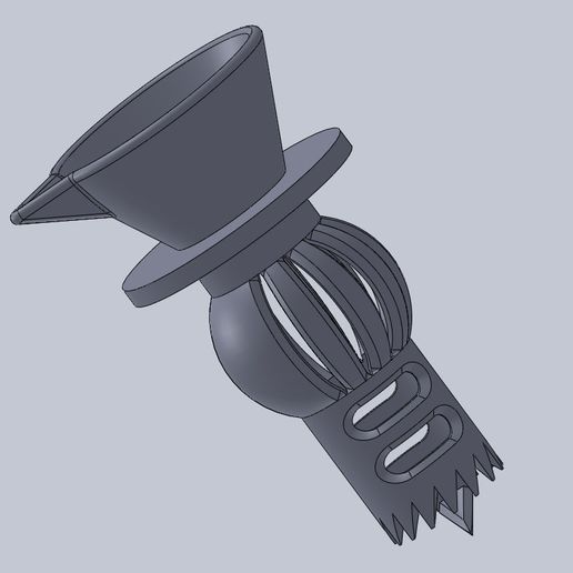 STL file 2x1 Citrus juicer squeezer pourer orange lemon・Model to