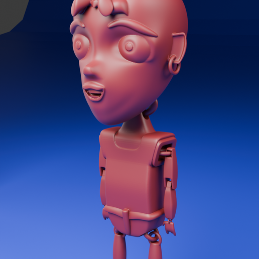 Articulated Punky bobblehead