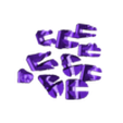 half1.stl Articulated Viper Puzzle