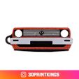 Thingi-Image.jpg STL-Datei VW Golf II - Key Chain kostenlos・Design für 3D-Drucker zum herunterladen