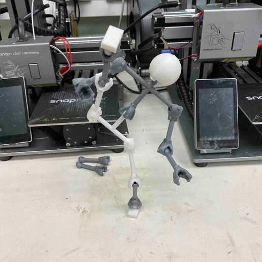 Ball Joint Robot - 3D model önizlemesi