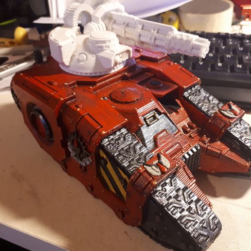 Gatling Sceleratus tank (28mm) 3D model