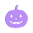 right_pumpkin.stl Pendientes de calabaza