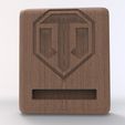 untitled.157.jpg STL File. stand for ipad | Tablet stand | Phone stand, personalized wood stand, gifts for men, gifts for him, wood gift. For milling.
