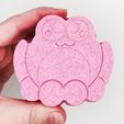 frogsample.jpg STL file Bath Bomb Mold Hybrid Cartoon Frog・3D printer design to download