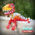 Dan-Sopala-Flexi-Factory-Velociraptor_10.jpg Flexi Factory Skeleton Raptor Dinosaur (Velociraptor)