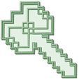 Hacha.png Axe Minecraft cookie cutter