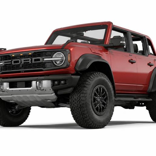 🚙 Modern Ford Bronco Raptor・ STL File for 3D printing・Cults