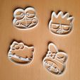WhatsApp-Image-2022-08-23-at-6.30.43-PM.jpeg x4 sanrio characters cookie cutter dough - kitty melody keroppi