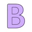v6 - Letter_B-1.STL Puzzle ABC (Alphabet word learning)