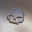 Media-Calavera3.png Metal Skull - Skull Key Ring