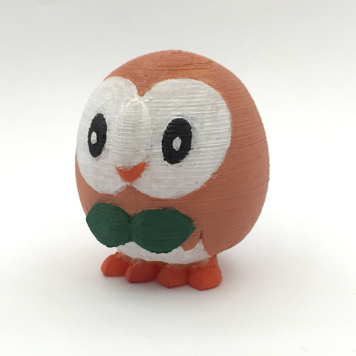 Rowlet - 3D model önizlemesi