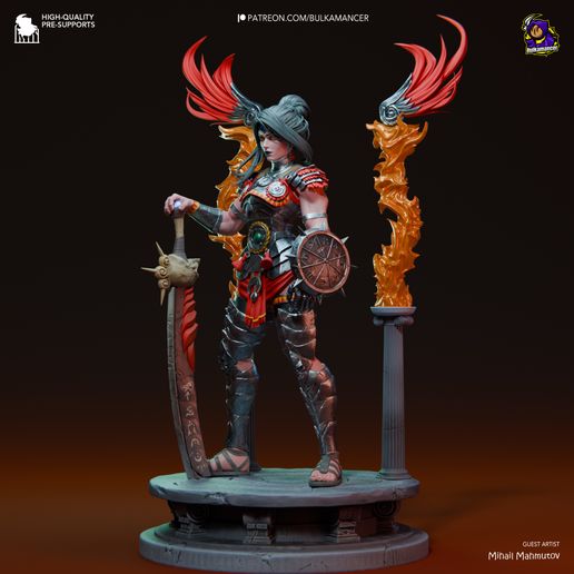 Archivo 3D Nemesis | Hades II | 335mm 👾 ・Diseño de impresora 3D para ...