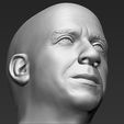 21.jpg Vin Diesel bust ready for full color 3D printing