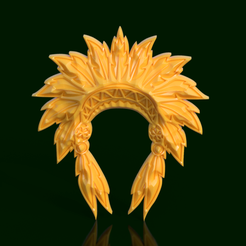 Indio-Americano-Plumas-II.png American Indian Feather Crown - Respect for Tradition and Nature II
