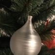 IMG_7595.jpeg Free 3D file Christmas ornaments bauble vase mode・3D printing template to download