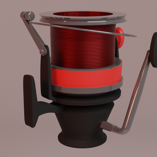Mate Reel Fishing 3D model