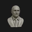 15.jpg 3D Sculpture of Vladimir Putin 3D printable model