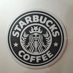 STL file STARBUCKS TUMBLR HANDLE 🏠・Model to download and 3D print・Cults