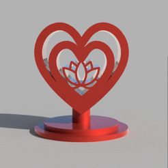 CORAZON-LOTUS-DIA-MADRE.png Mother's day lotus heart ornament