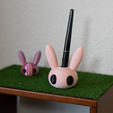 2.png 🐇Cartoon bunny holder for digital pencils