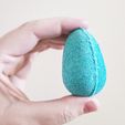 realeggsamplemade.jpg Bath Bomb Mold - Realistic Egg for Easter