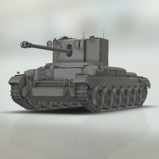 Challenger-A30,-British-tank-of-World-War-II-5.png Challenger A30