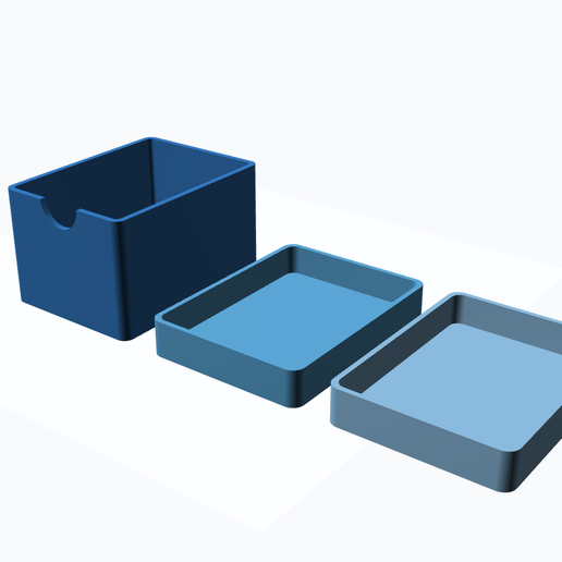 generic-card-deck-box-parts.png Generic Trading Card Deck Box - Standard & Loose Fit Lids