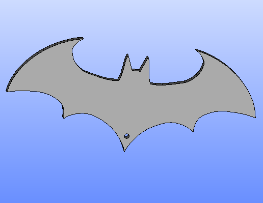 Logo batman key holder