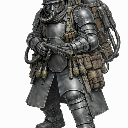 Rob the flame the trench cleaner