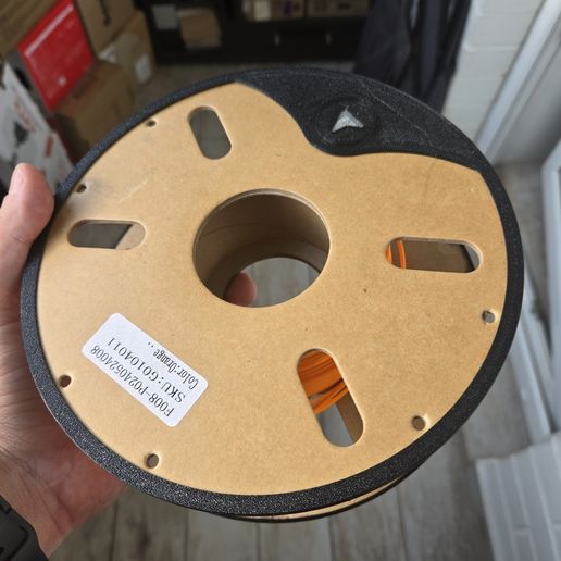 Rim/cover for a cardboard reel Eryone - 3D model önizlemesi