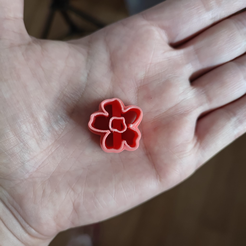 Flor-Cris.png STL file Cutter polymer clay, ceramic... flower 5 petals・3D print object to download, MagicCutters3D