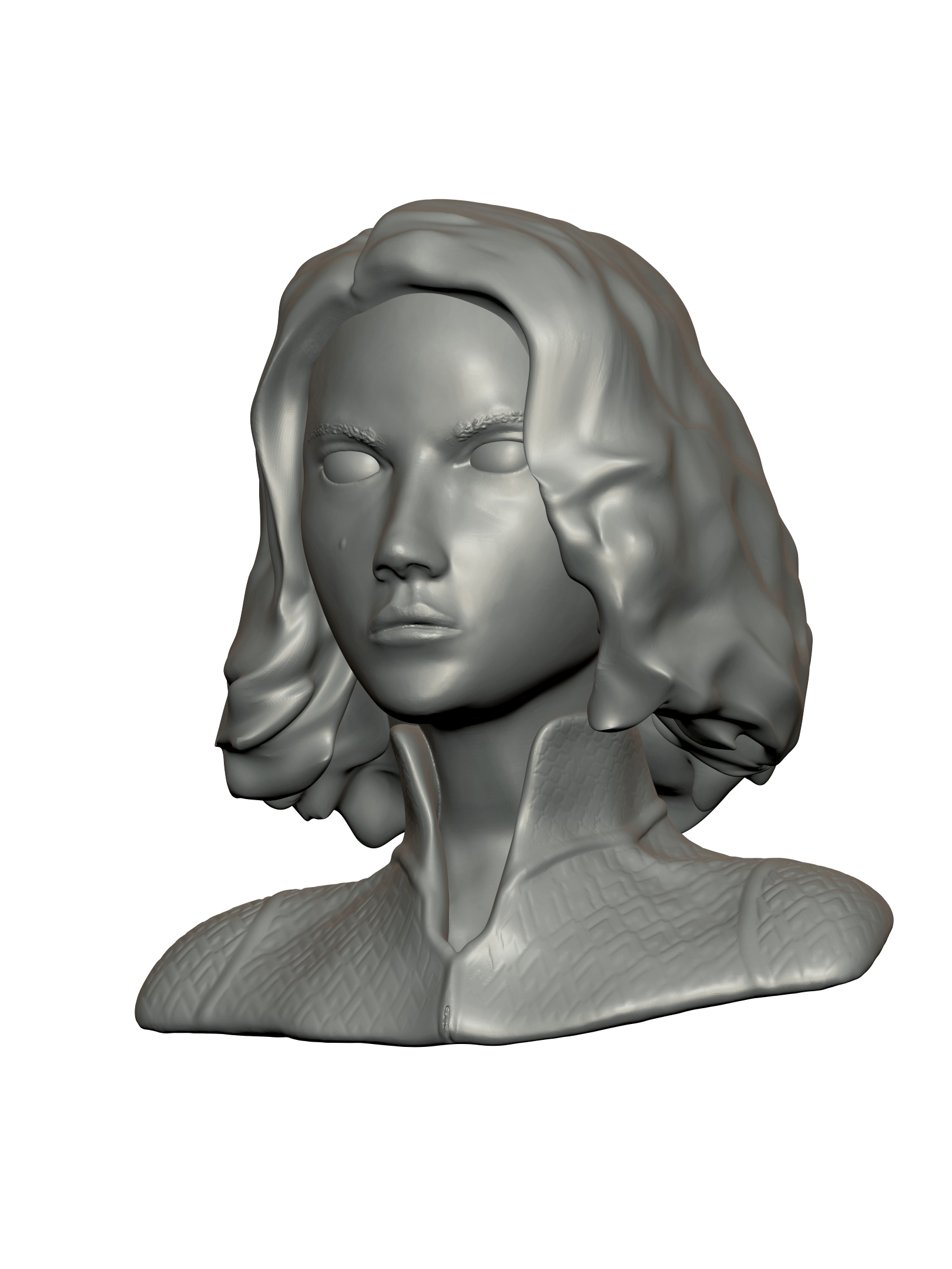 Download STL file Scarlett Johansson / Blackwidow / Natasha Romanoff