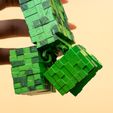 IMG_3377.jpg Minecraft Creeper Halloween Edition Flexi articulated