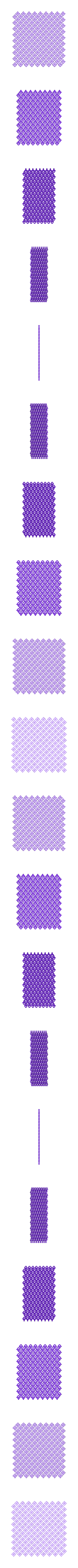 chainmail_flowalistik_dual_simple_part1.stl Chainmail - Çift Ekstrüzyonlu 3D Yazdırılabilir Kumaş
