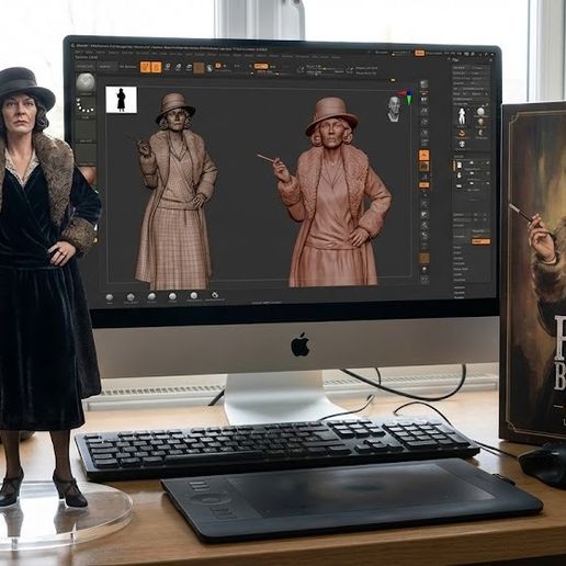 POLLY GRAY: The Shelby Matriarch! 🦅 Peaky Blinders 3D Model