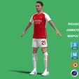Vieira_8.jpg 3D Rigged Fabio Vieira Arsenal 2024