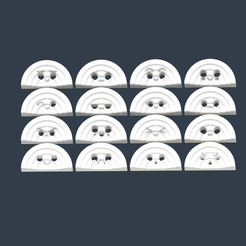 Screenshot-2023-09-13-144514.png STL file Rainbow expression lot of 16・3D printable model to download