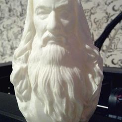 product_image_12475.jpg 3D-Datei Gandalf Bust・Modell für 3D-Drucker zum Herunterladen