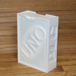 uno vue 1.jpg Free STL file UNO card game box・3D print object to download