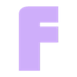 F.stl Letters and Numbers GTA (Grand Theft Auto) | Logo