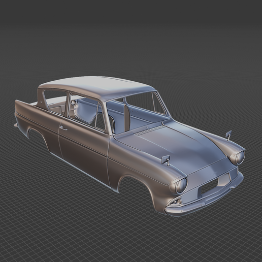 3.png Ford Anglia 105E 1967 3D Print