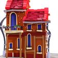 3.jpg MAISON 6 HOUSE HOME CHILD CHILDREN'S PRESCHOOL TOY 3D MODEL KIDS TOWN KID Cartoon Building 5