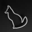 dog2_cutter.png Niedliche Tierausstechformen STL Pack 1