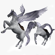 portada5hh.png HORSE - PEGASUS - HORSE - DOWNLOAD Pegasus horse 3d model - animated for blender-fbx-unity-maya-unreal-c4d-3ds max - 3D printing HORSE HORSE PEGASUS